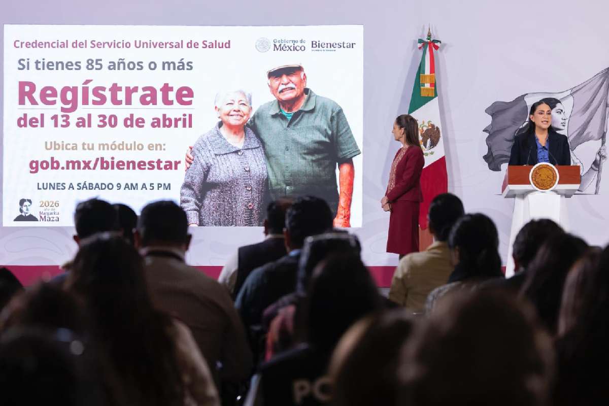 Sheinbaum registro servicio unversal salud