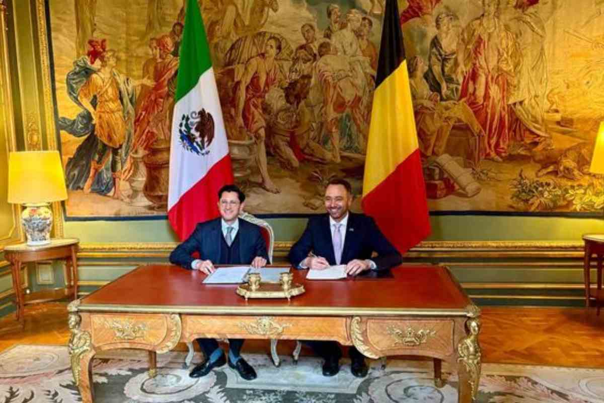 Titular de SRE de México y Bélgica