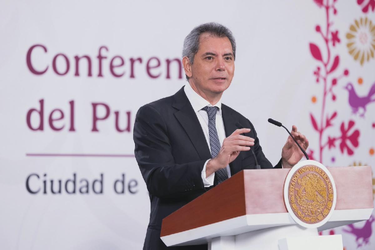 Titular de la Secretaría de Hacienda y Crédito Público, Edgar Amado Zamora | Foto: Presidencia