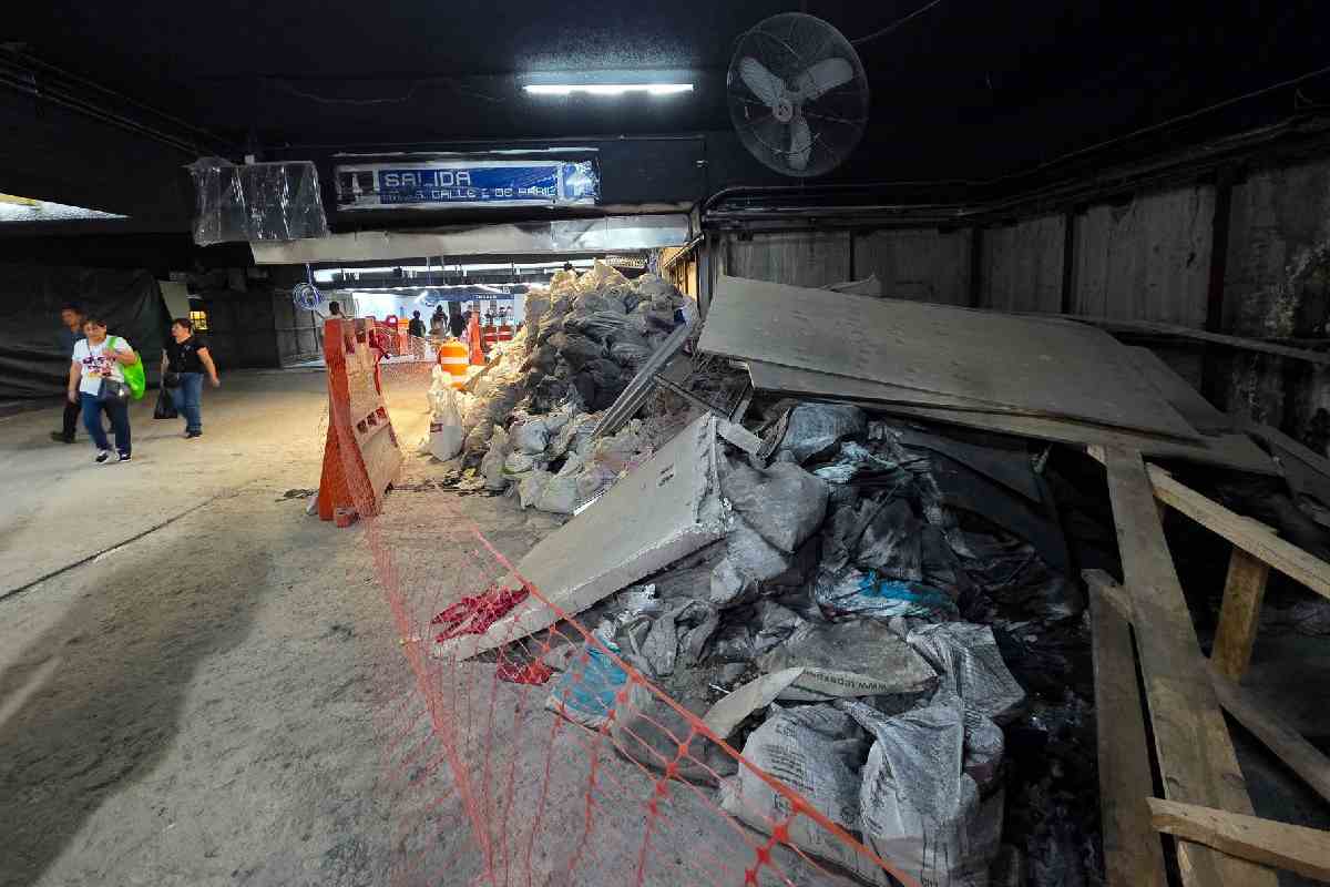 Trabajos remodelación metro cdmx