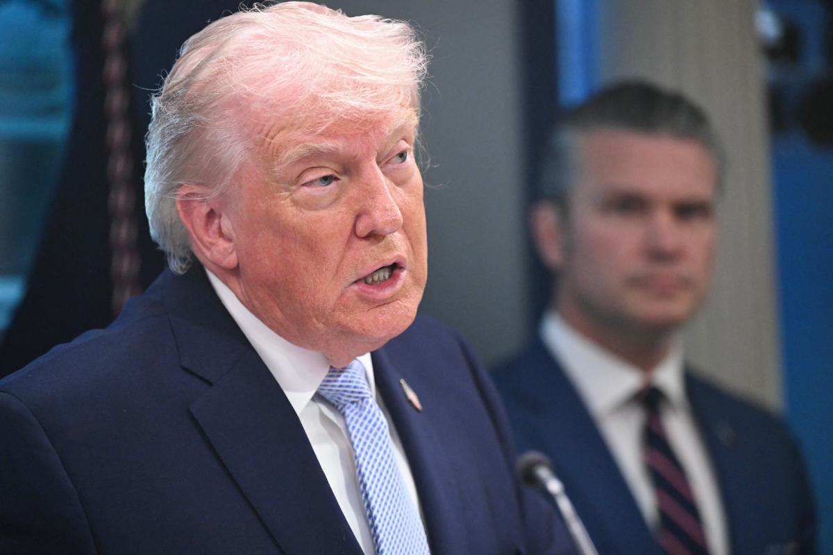 Trump conferencia prensa rescate militares