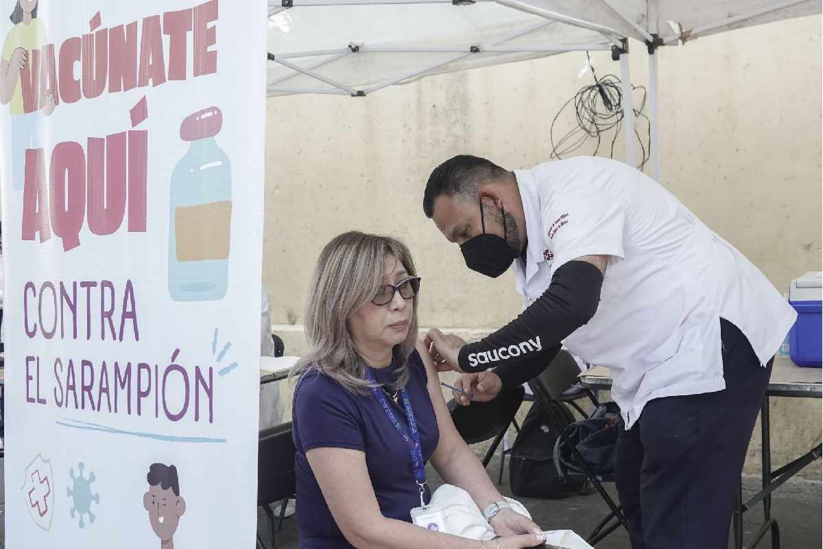 Autoridades de salud han implementado acciones para combatir el sarampión. 