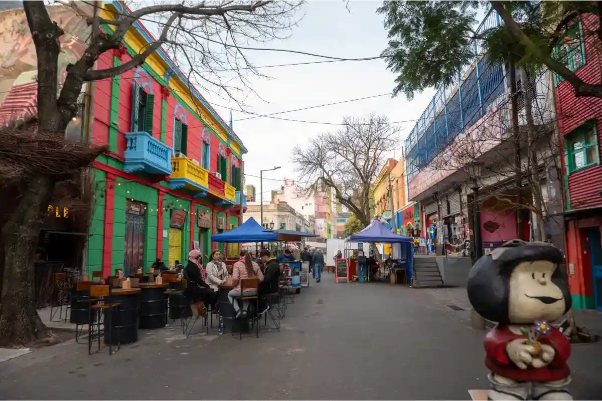 calles de san telmo en buenos aires