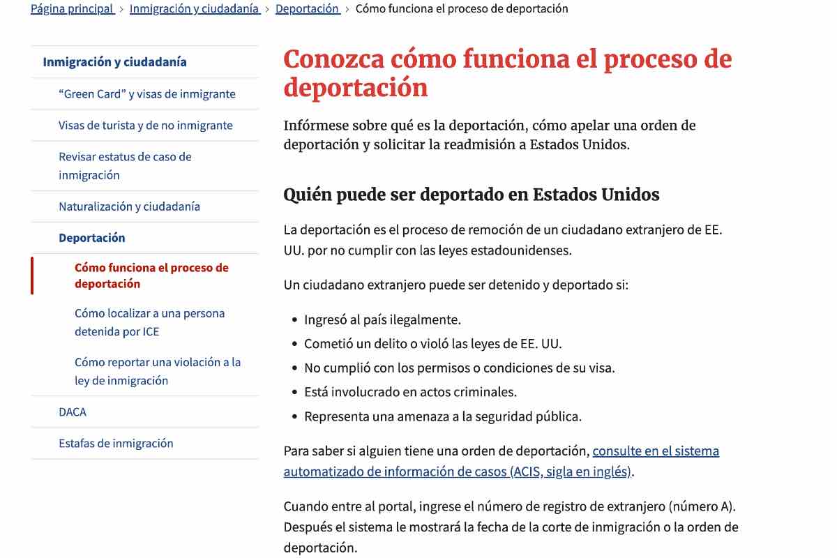 No existe una nueva ley en Estados Unidos que permita que personas con estatus migratorio no regularizado obtengan trabajo si no han cometido un crimen o evite que sean deportadas, como se asegura en redes sociales. 