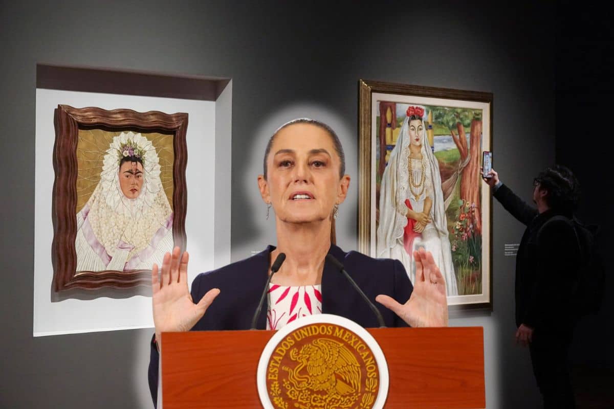 Sheinbaum insiste en que la Colección Gelman volverá a México en 2028 "como dice la ley"