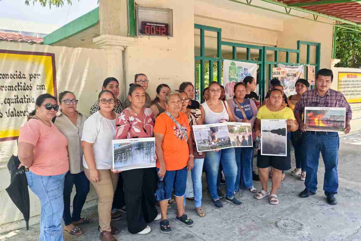 contador dias sin reubicación escuelas refinería dos bocas