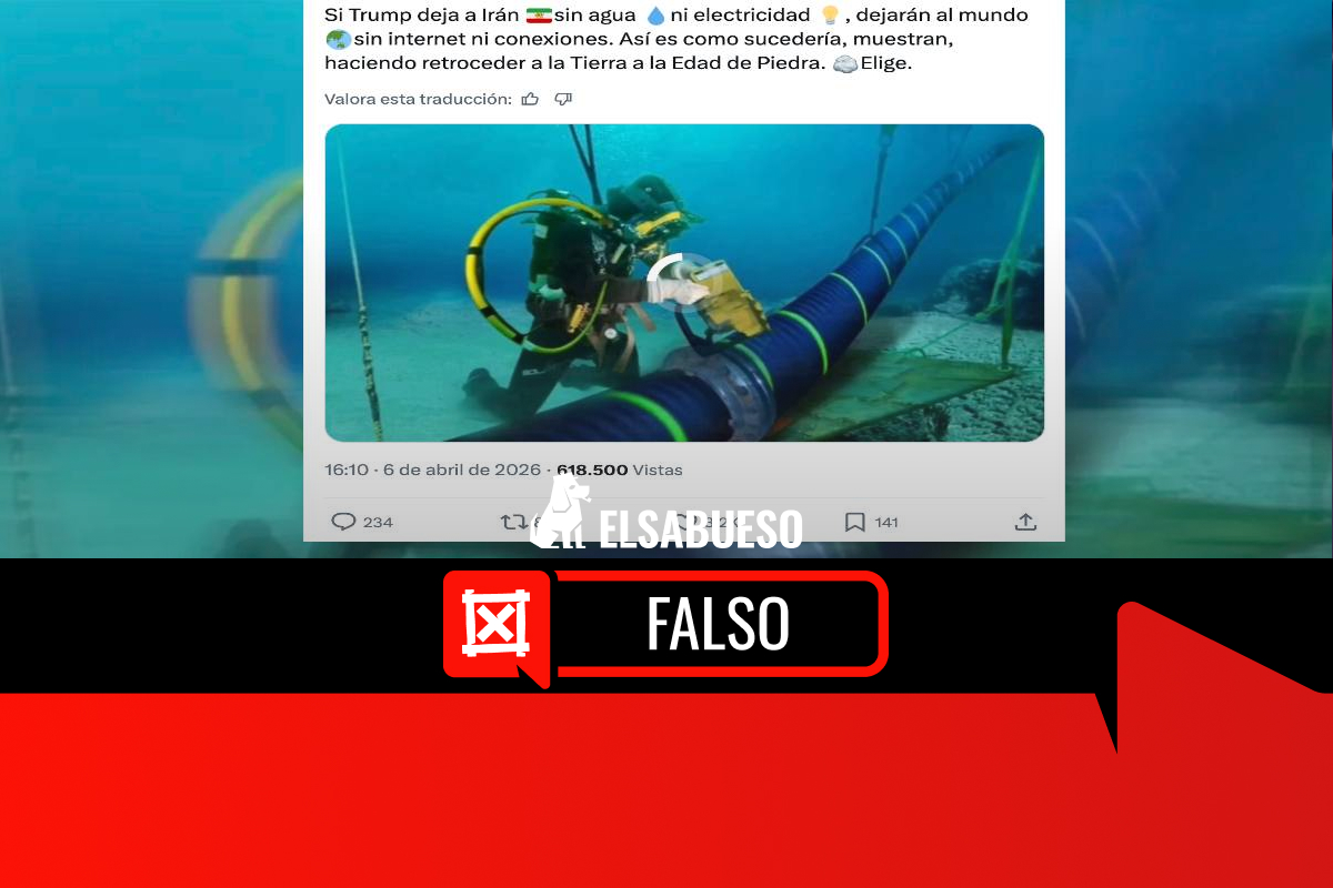 Irán no amenazó con cortar los cables submarinos de fibra óptica