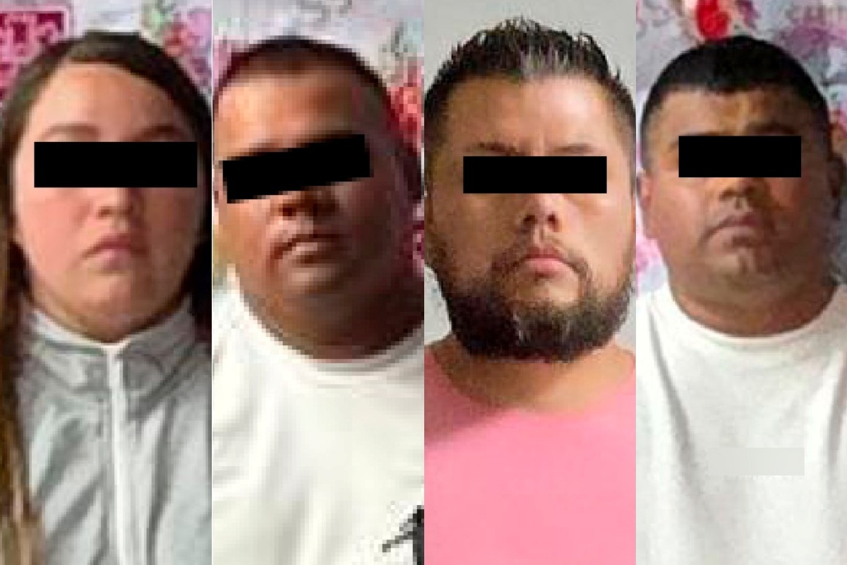 Detienen a cuatro presuntos integrantes de banda dedicada a extorsionar transporte público en CDMX