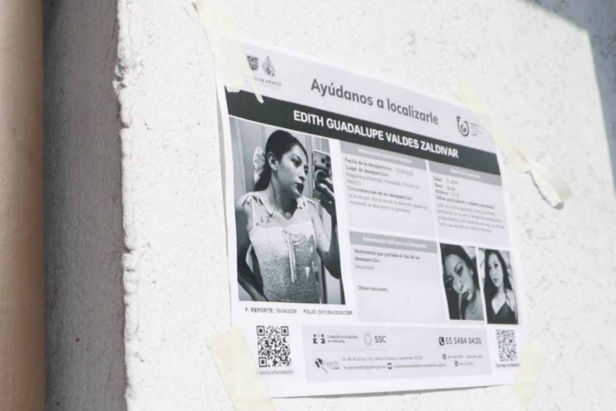 Detienen a presunto responsable del feminicidio de Edith Guadalupe en CDMX 