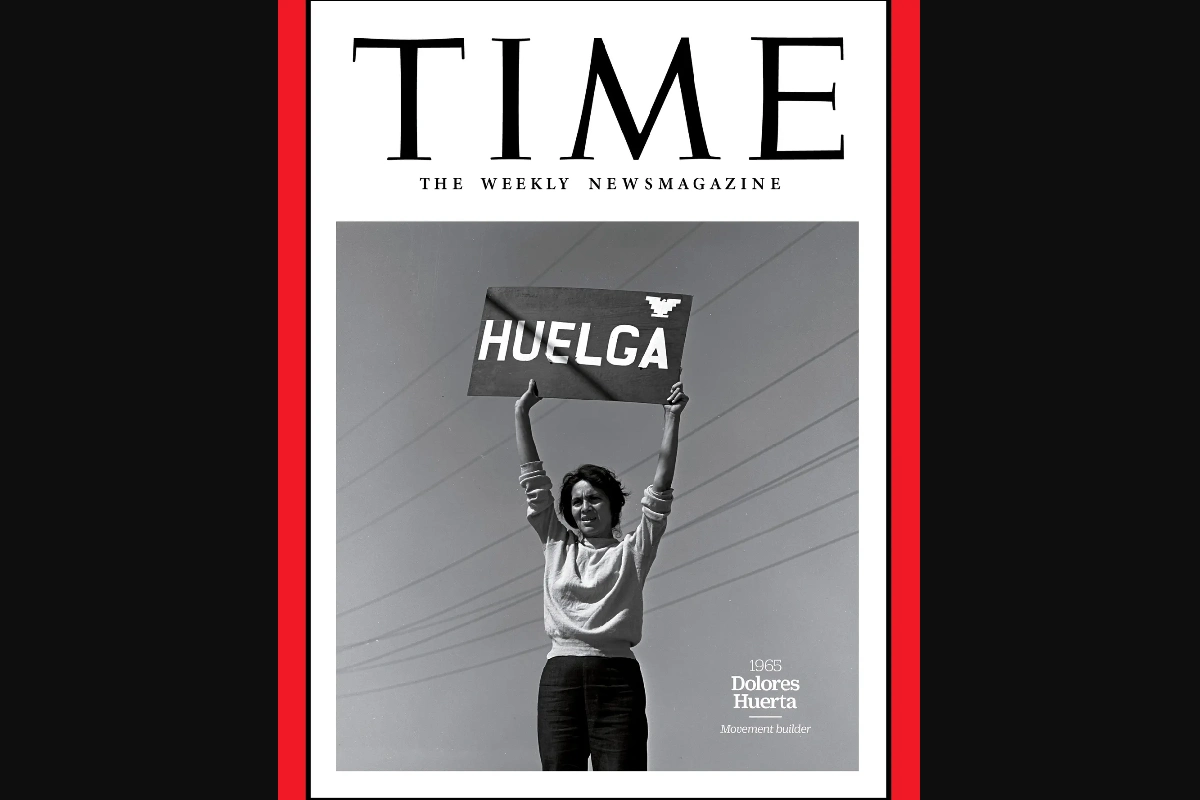 Portada de la revista Time con Dolores Huerta como protagonista