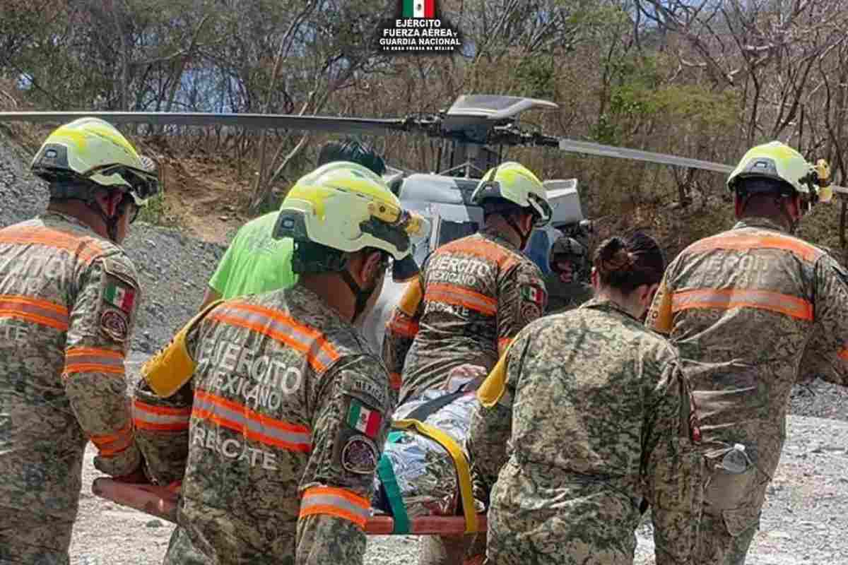 Traslado minero de Sinaloa