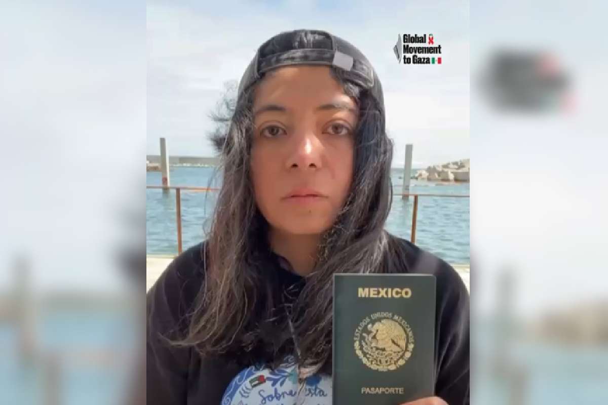 Flotilla para Gaza es interceptada por fuerzas israelíes; hay una mexicana a bordo