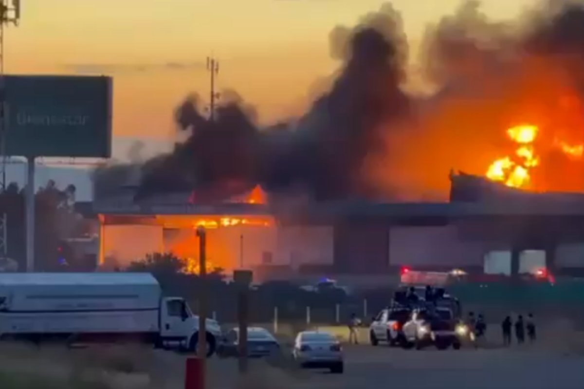 Incendio consume bodega de Segalmex en Zacatecas tras protesta de campesinos