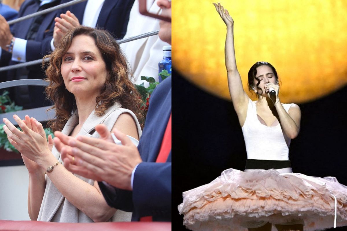 Isabel Díaz Ayuso acude al concierto de Rosalía y los madrileños no están contentos