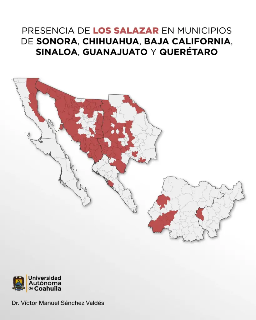 Los Salazar no son nuevos en el negocio, son una familia criminal que lleva más de 35 años dedicada al tráfico de drogas en Sonora y Chihuahua