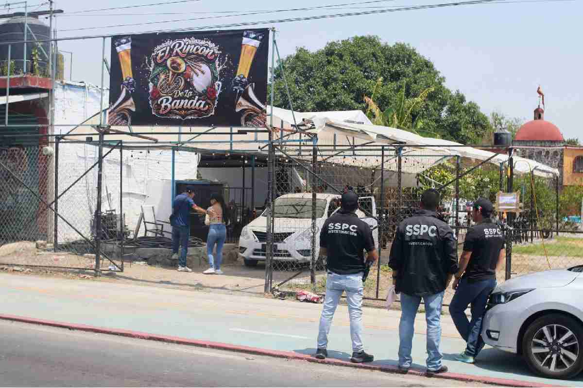 Ataque en bar irregular de Ayala, Morelos deja ocho muertos; investigan posible enfrentamiento