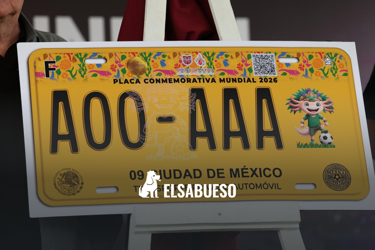 ¿Quieres portar en tu auto las placas conmemorativas del Mundial 2026? Esto debes hacer