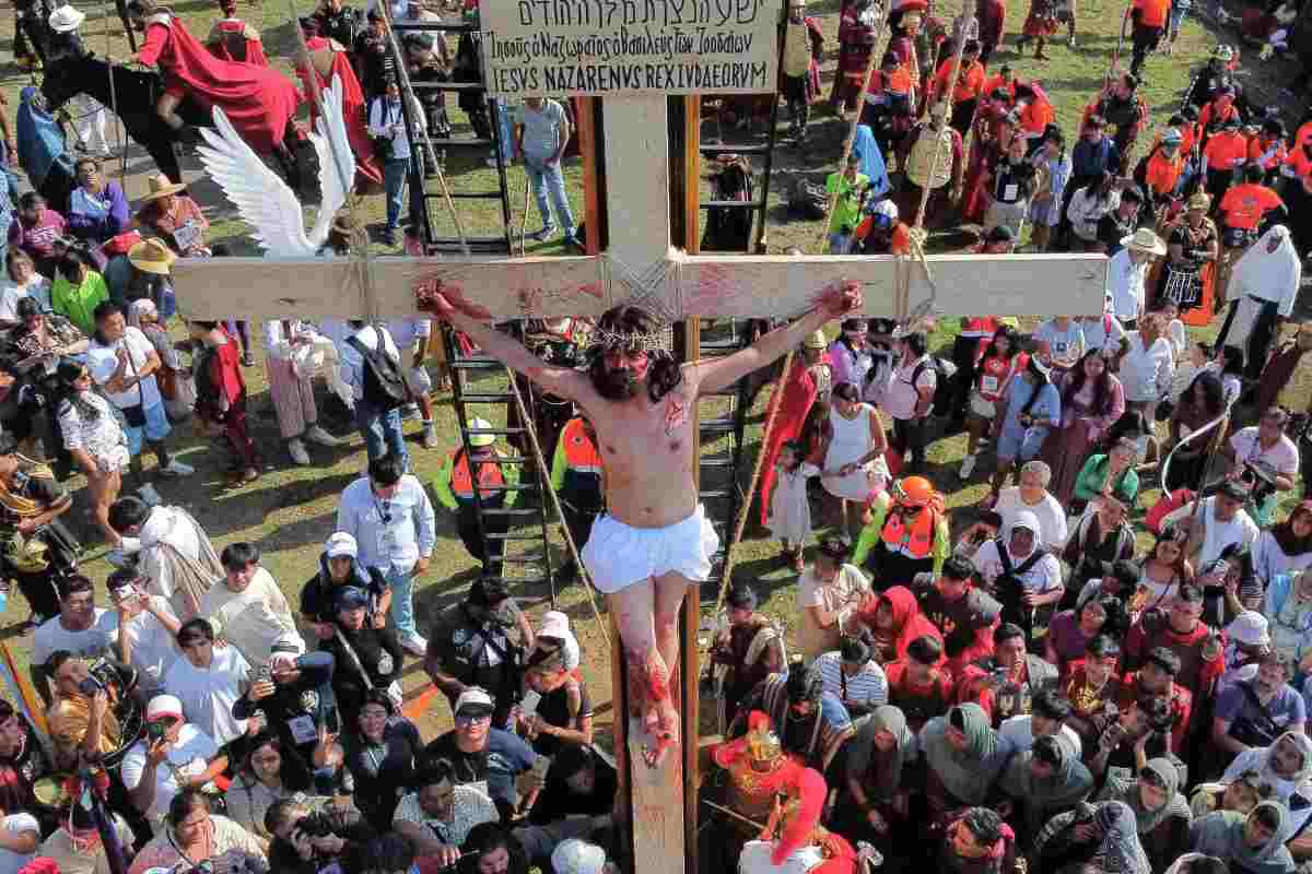 Representación de la Pasión de Cristo en Iztapalapa: saldo blanco y 2.8 millones de asistentes