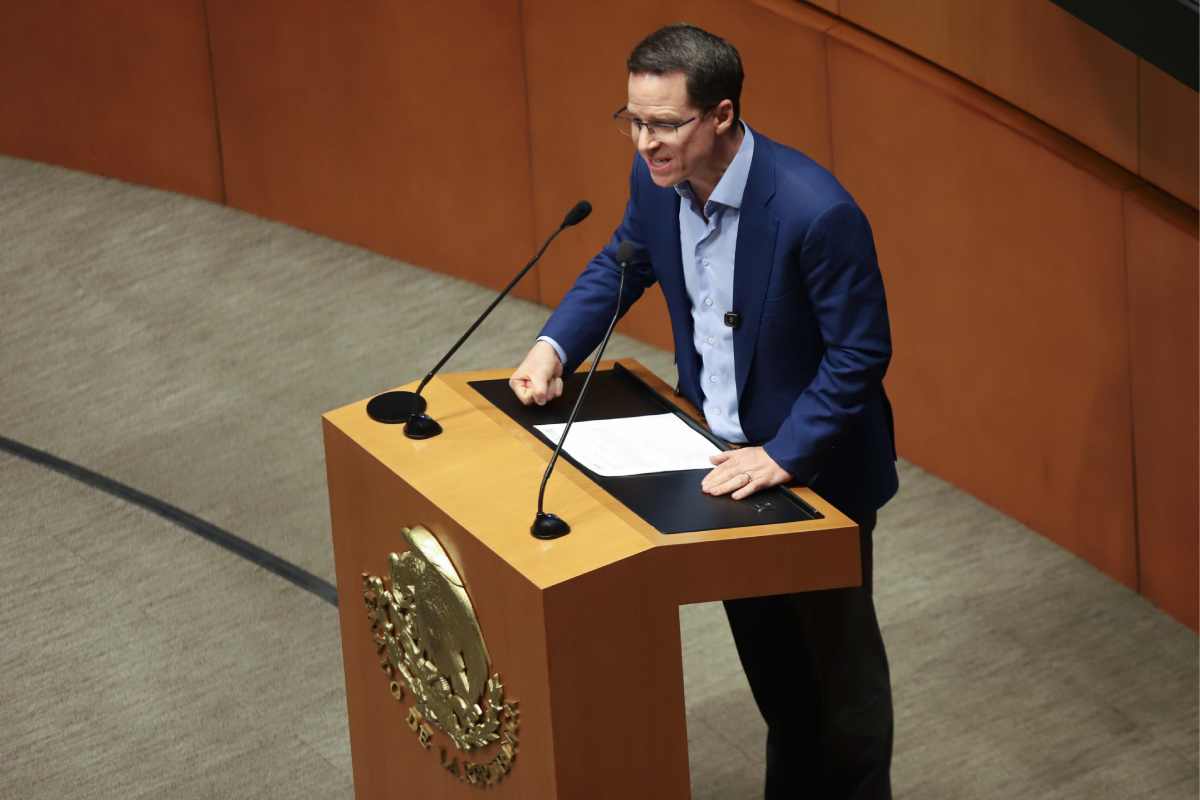 El senador Ricardo Anaya
