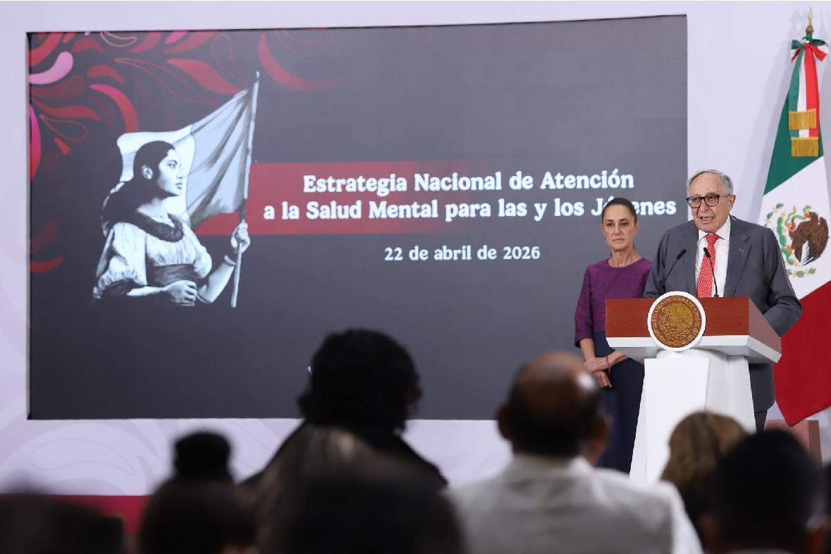 "ABC de las emociones”: Sheinbaum lanza estrategia de salud mental para jóvenes centrada en prevención y atención temprana