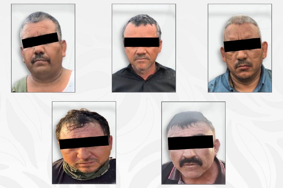 Detienen en Sinaloa a cinco presuntos integrantes de célula ligada a Los Chapitos