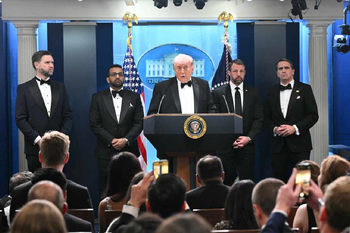 Trump dice que el ataque en la Cena de Corresponsales iba contra él; descarta vínculo con Irán