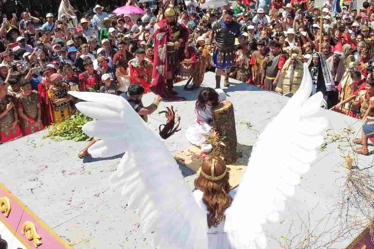 viacrucis en Iztapalapa