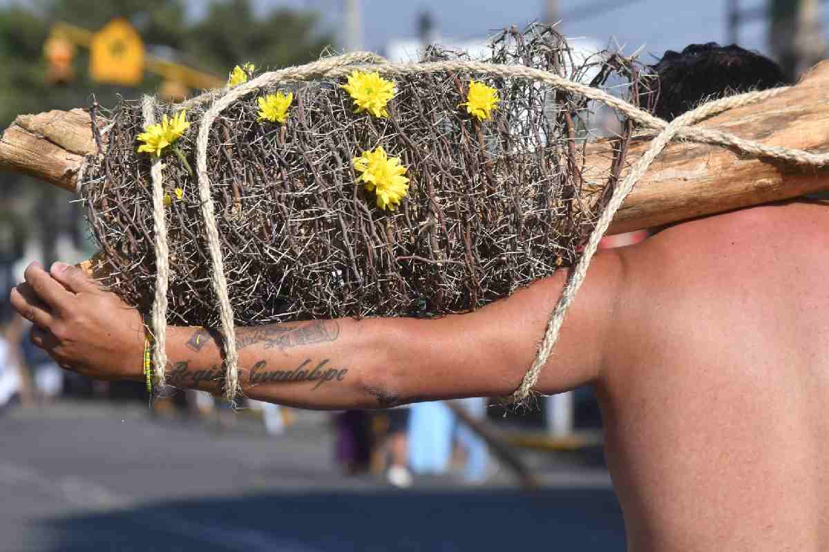 viacrucis en Iztapalapa