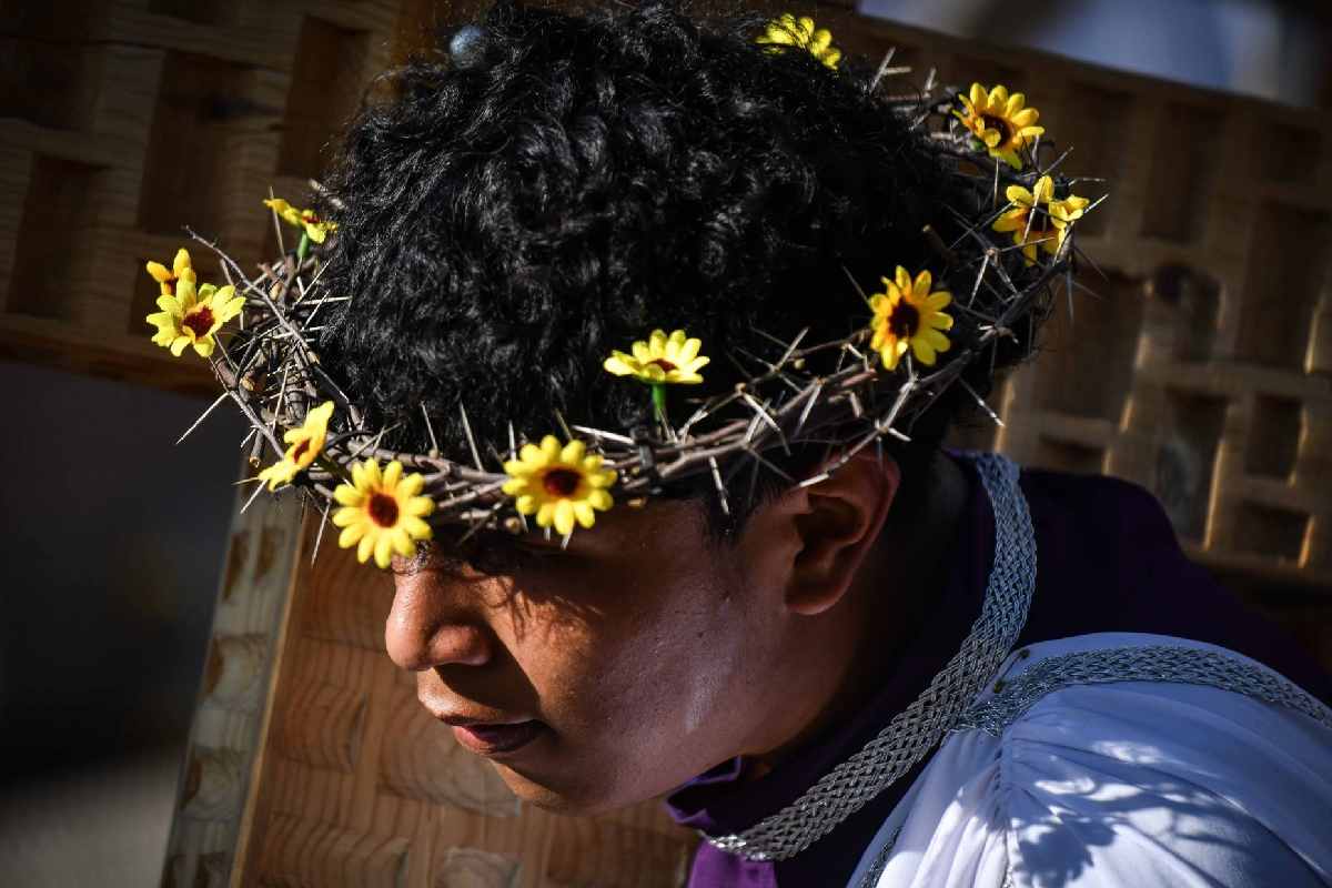 viacrucis en Iztapalapa