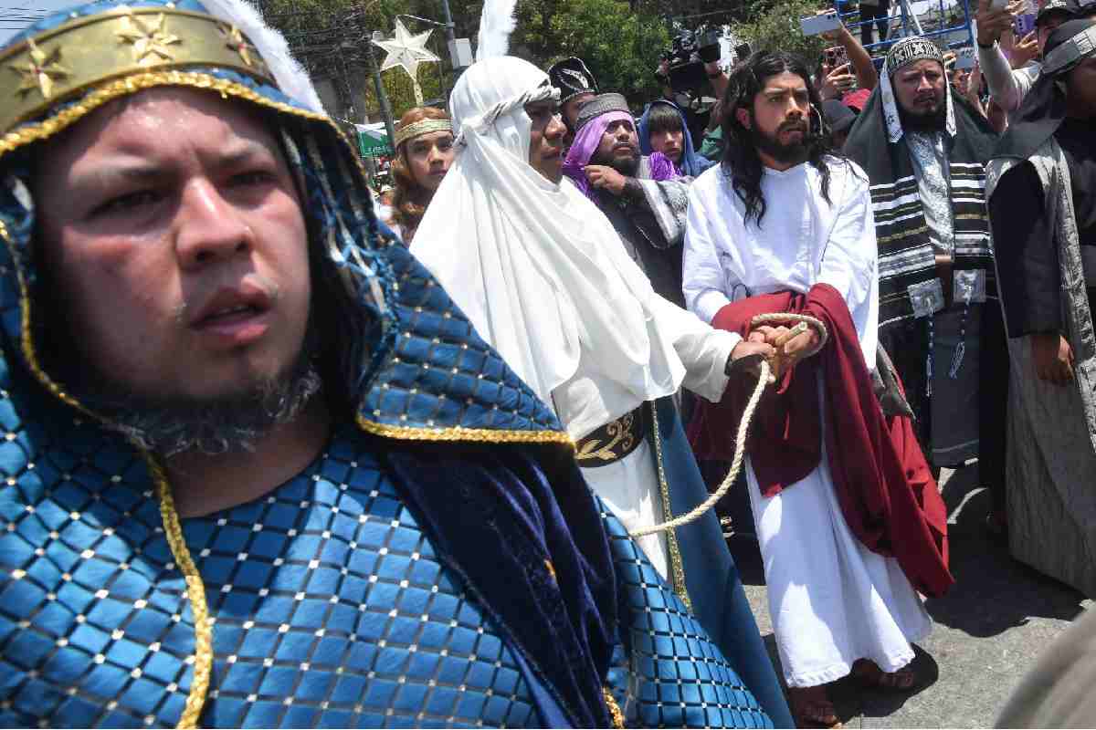 viacrucis en Iztapalapa