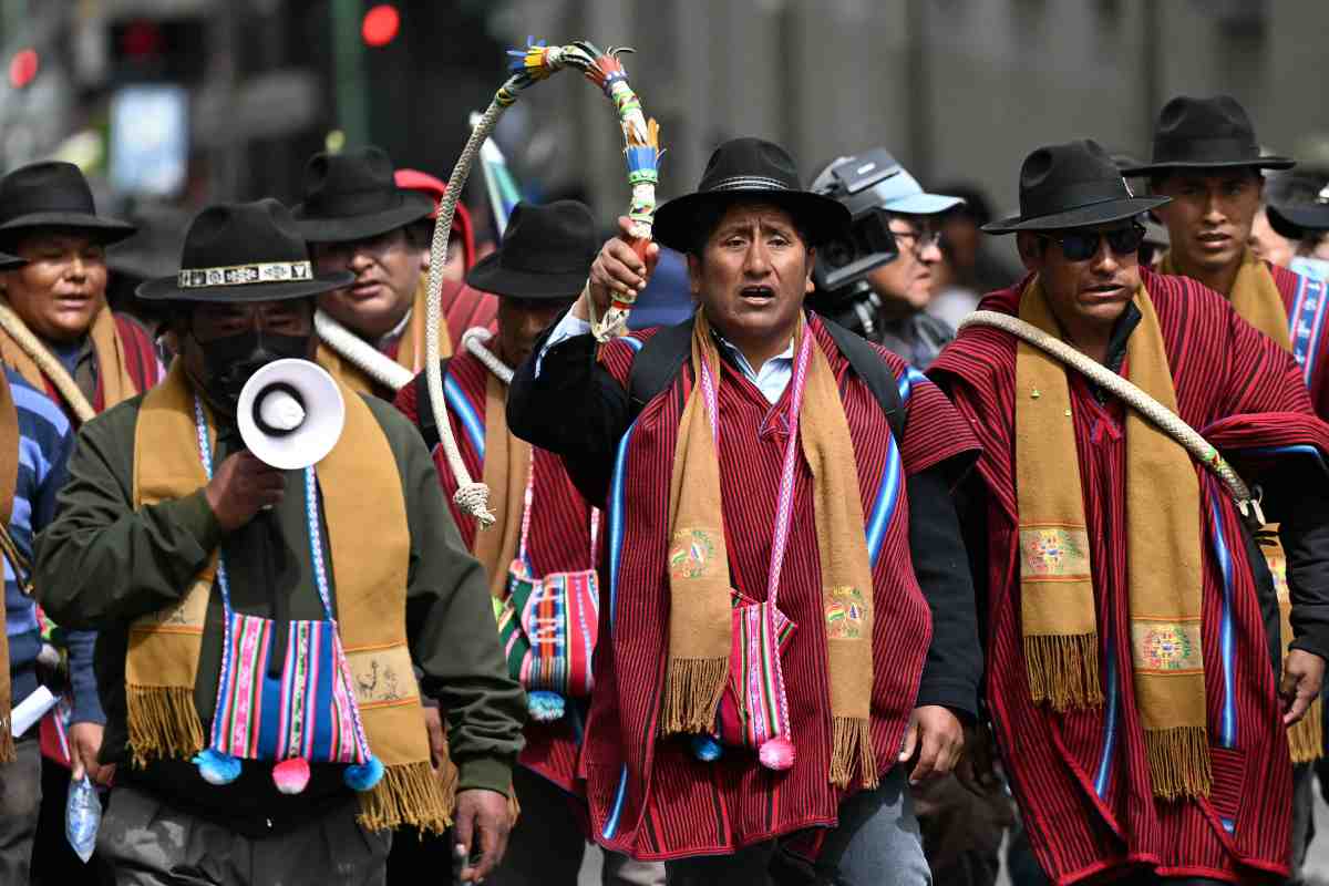 Ponchos Rojos Bolivia