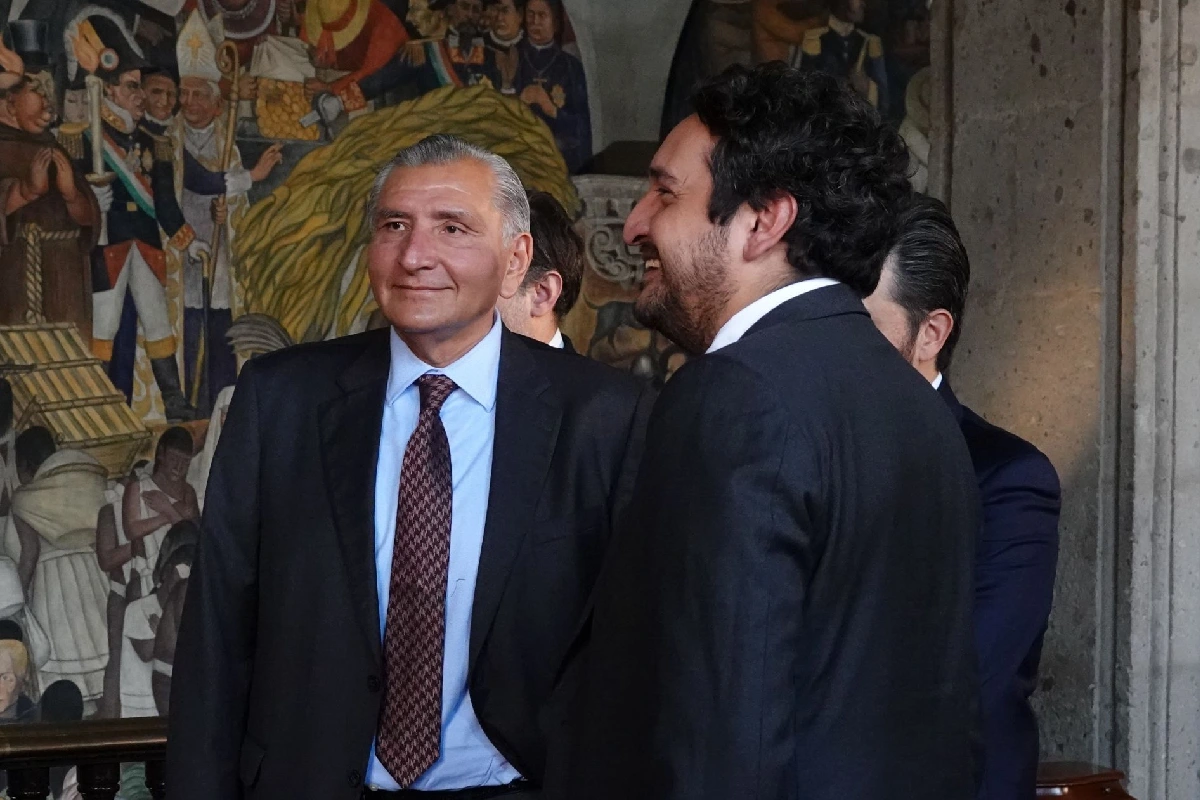 Adán Augusto López y Andrés López Beltrán 