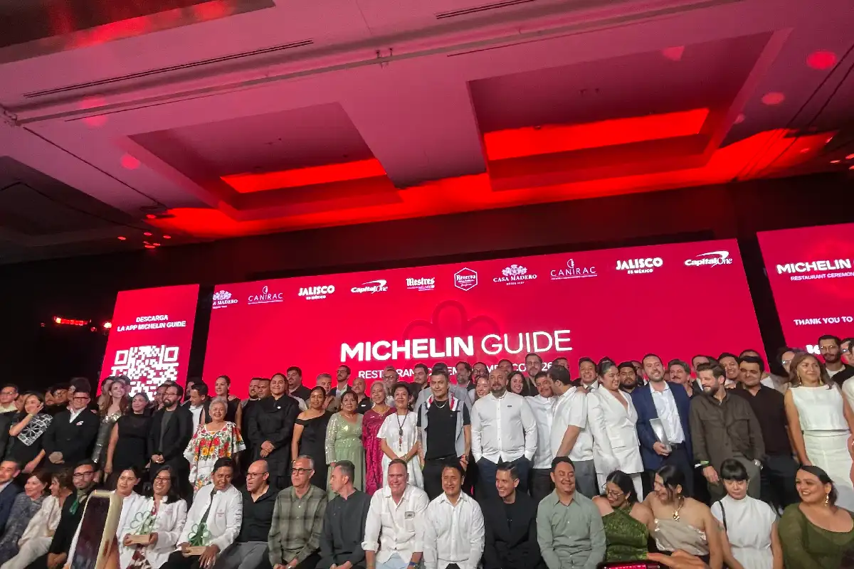 chefs galardonados de la ceremonia michelin méxico 2026