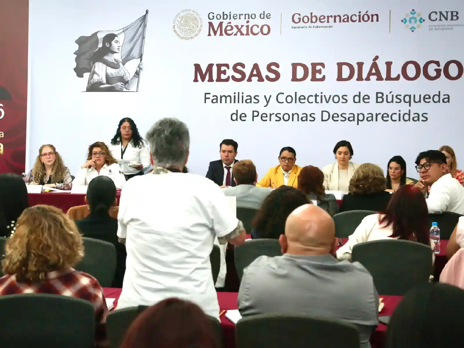 Colectivos de personas desaparecidas se reúnen con Gobernación para revisar avances