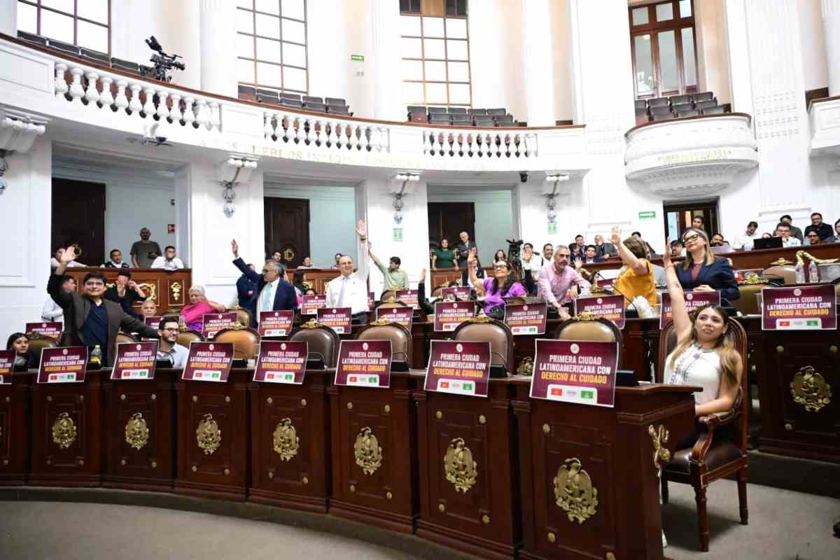Congreso CDMX aprueba reforma constitucional de derecho de cuidados