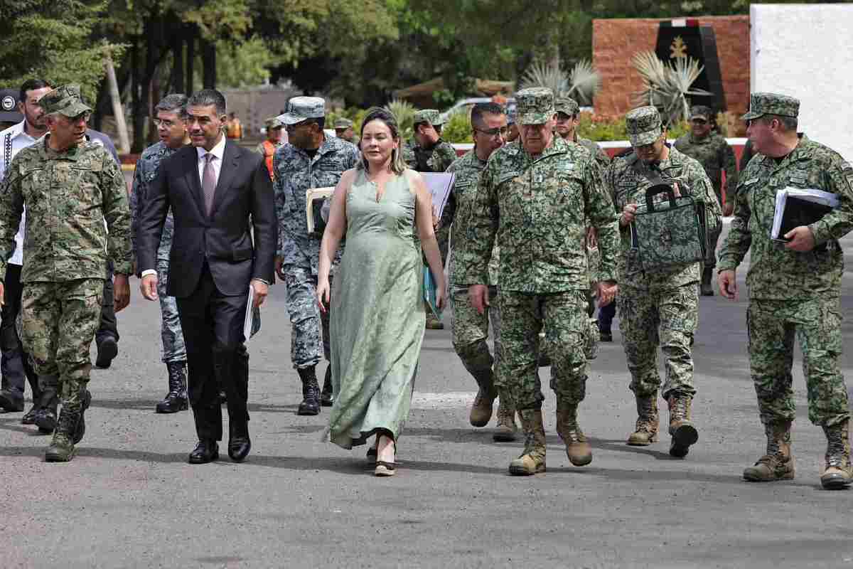 El Gabinete de Seguridad se reunió con la gobernadora interina Yeraldine Bonilla