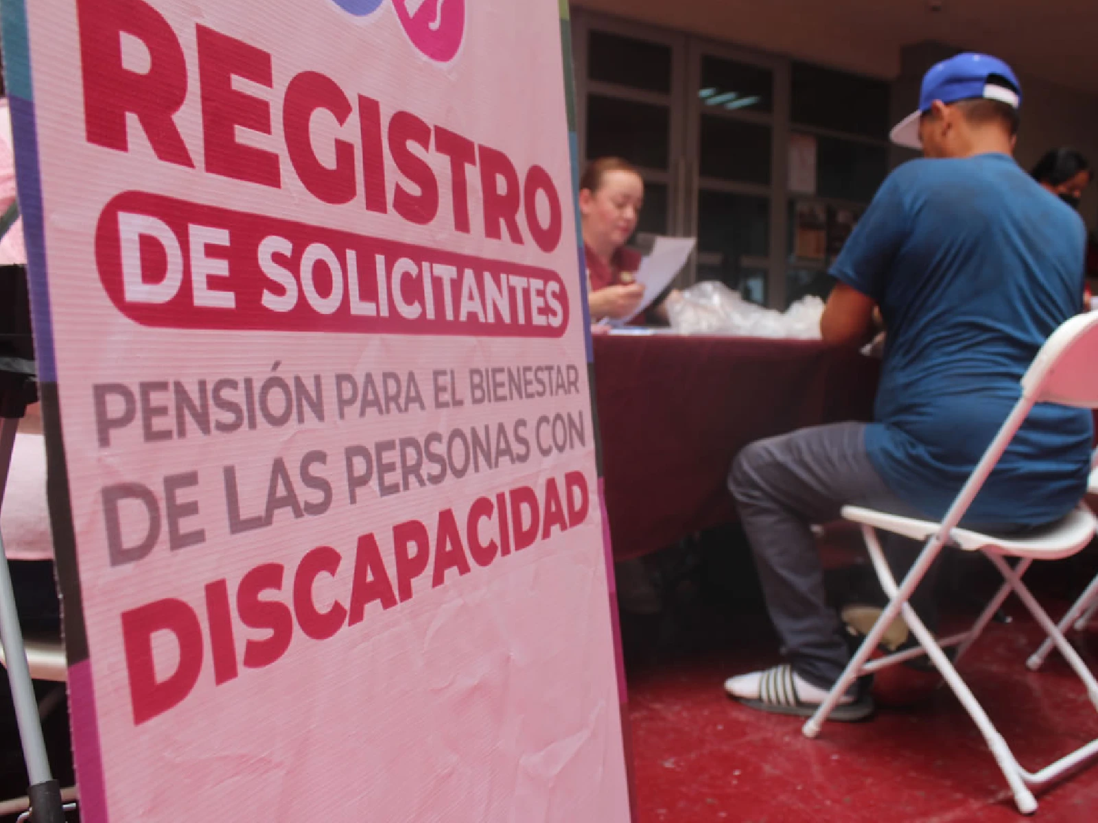 Entrega tarjetas pensión bienestar personas discapacidad registro marzo