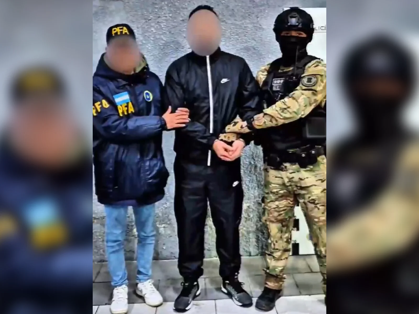 Farías Laguna fue trasladado a un penal federal en Argentina, país donde fue detenido