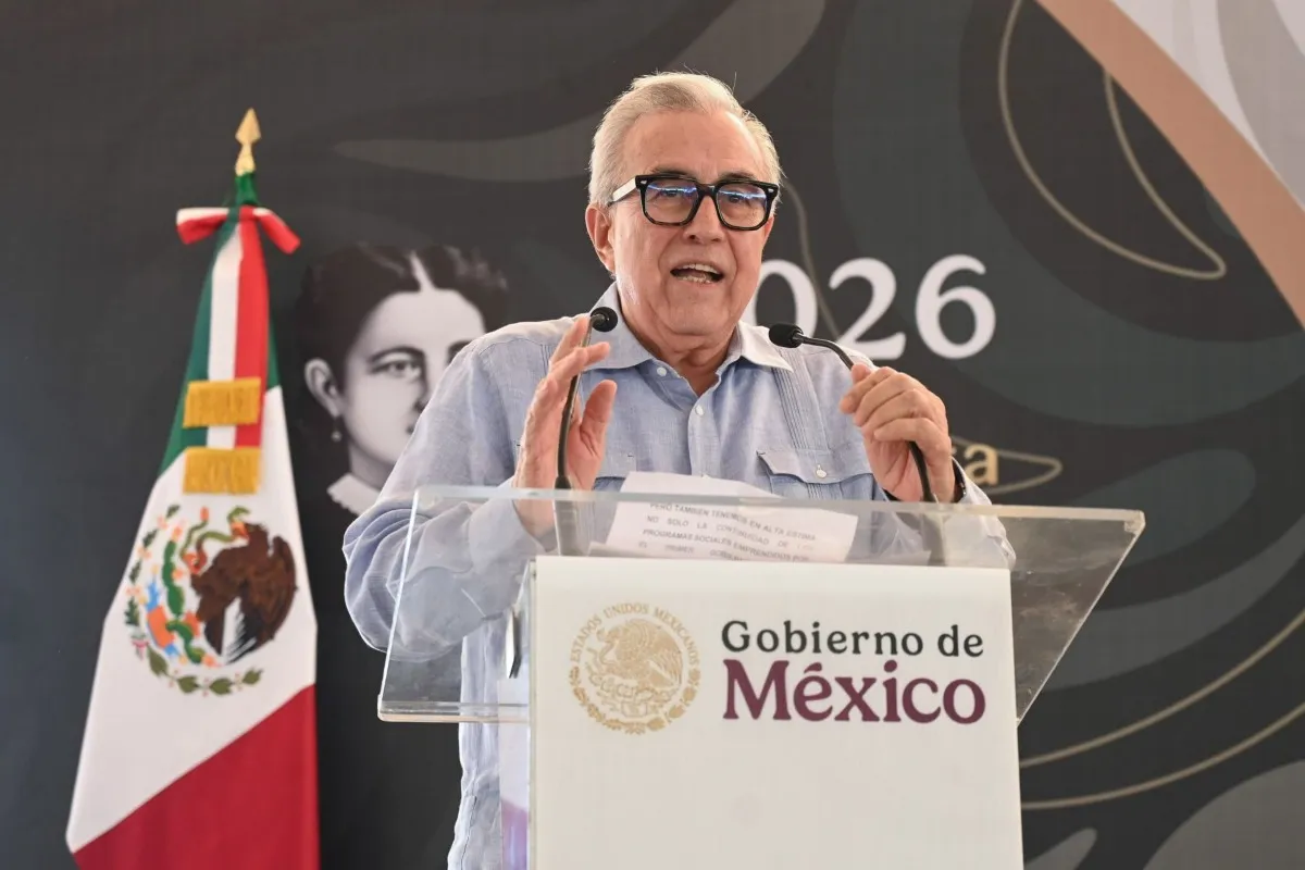 Gobernador de Sinaloa está resguardado por escolta de la policía estatal, asegura Harfuch