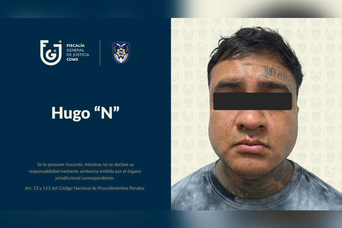 Hugo N detenido por feminicidio de Cielo