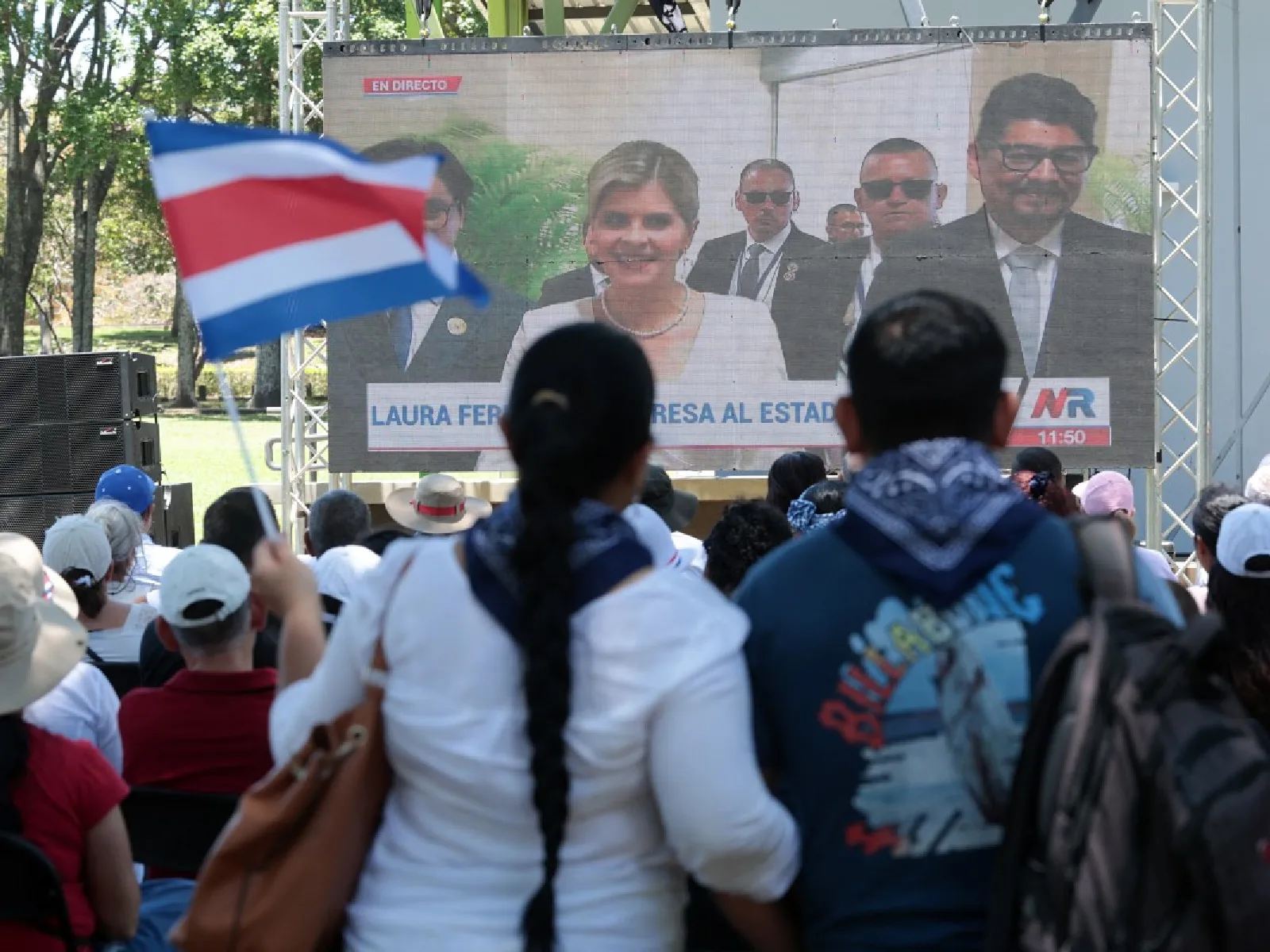 Laura Fernández Costa Rica toma protesta