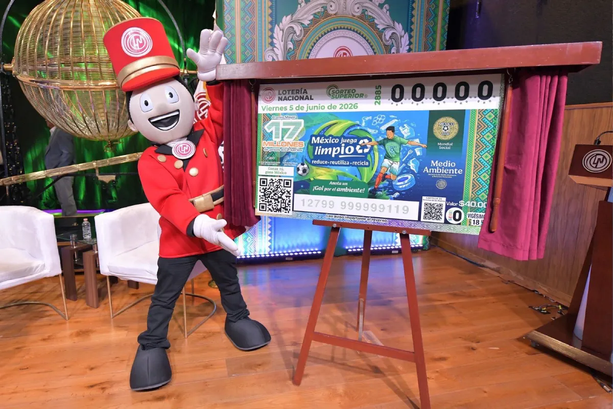 Lotería Nacional devela billete conmemorativo del Día Mundial del Medio Ambiente