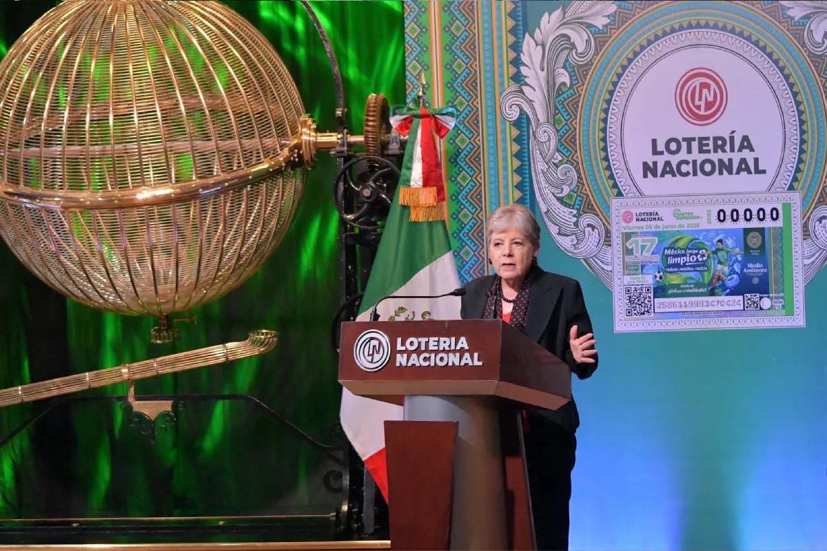 Lotería Nacional devela billete conmemorativo del Día Mundial del Medio Ambiente
