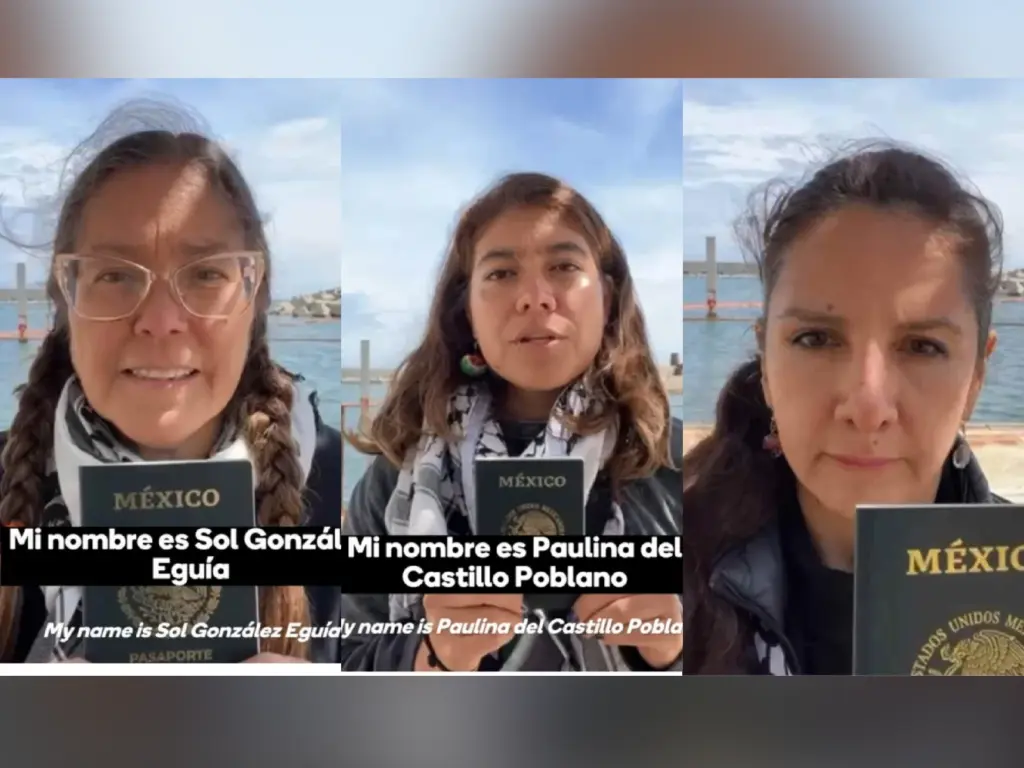 Mexicanas secuestradas Israel Global Sumud