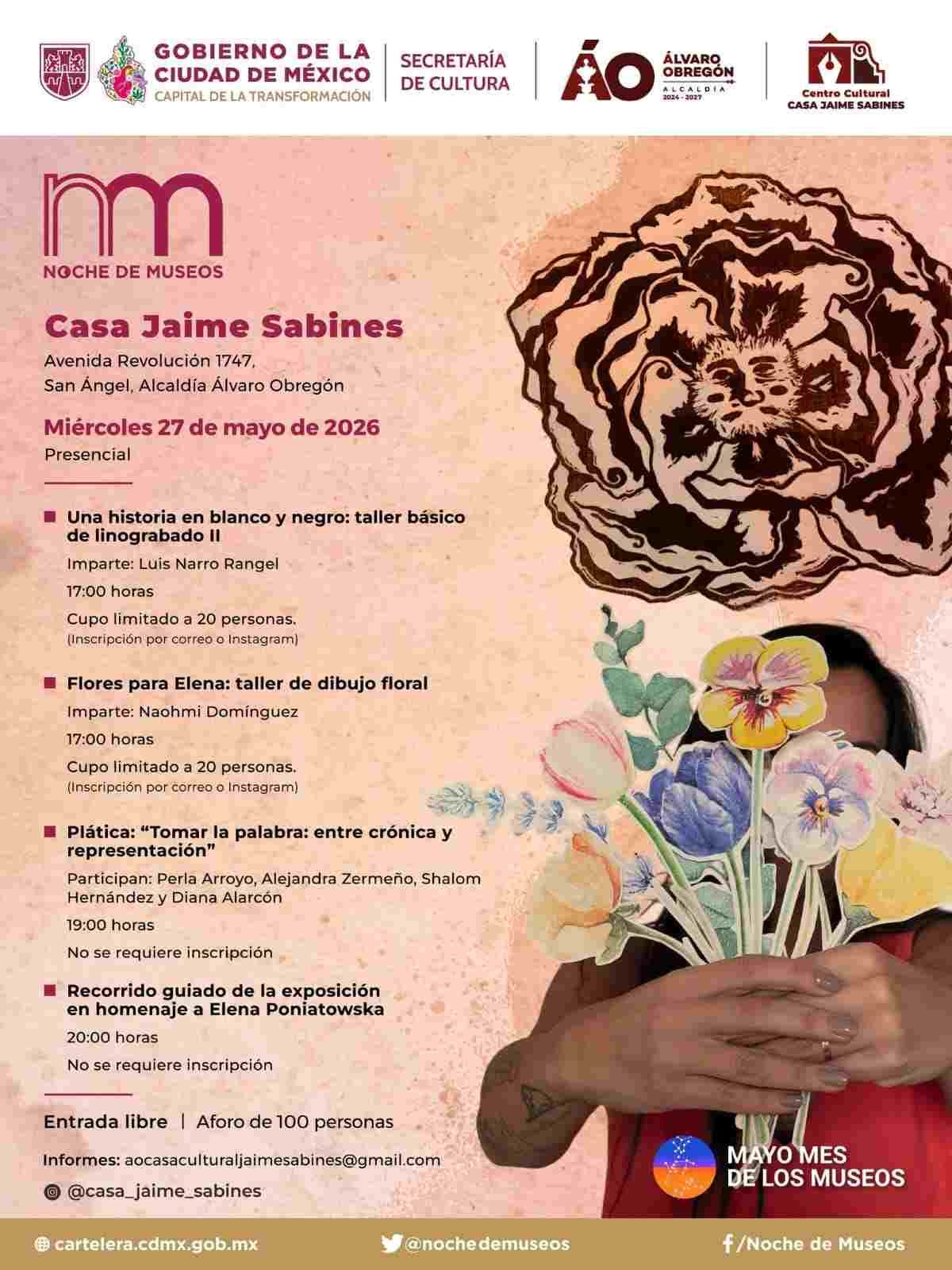 noche de Museos mayo, actividades