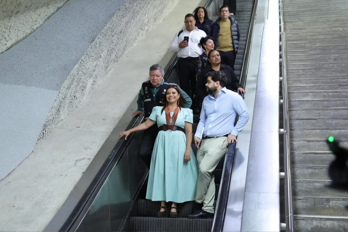 Obras del Metro CDMX llevan avance del 80%; quedarán concluidas antes del Mundial, asegura Brugada