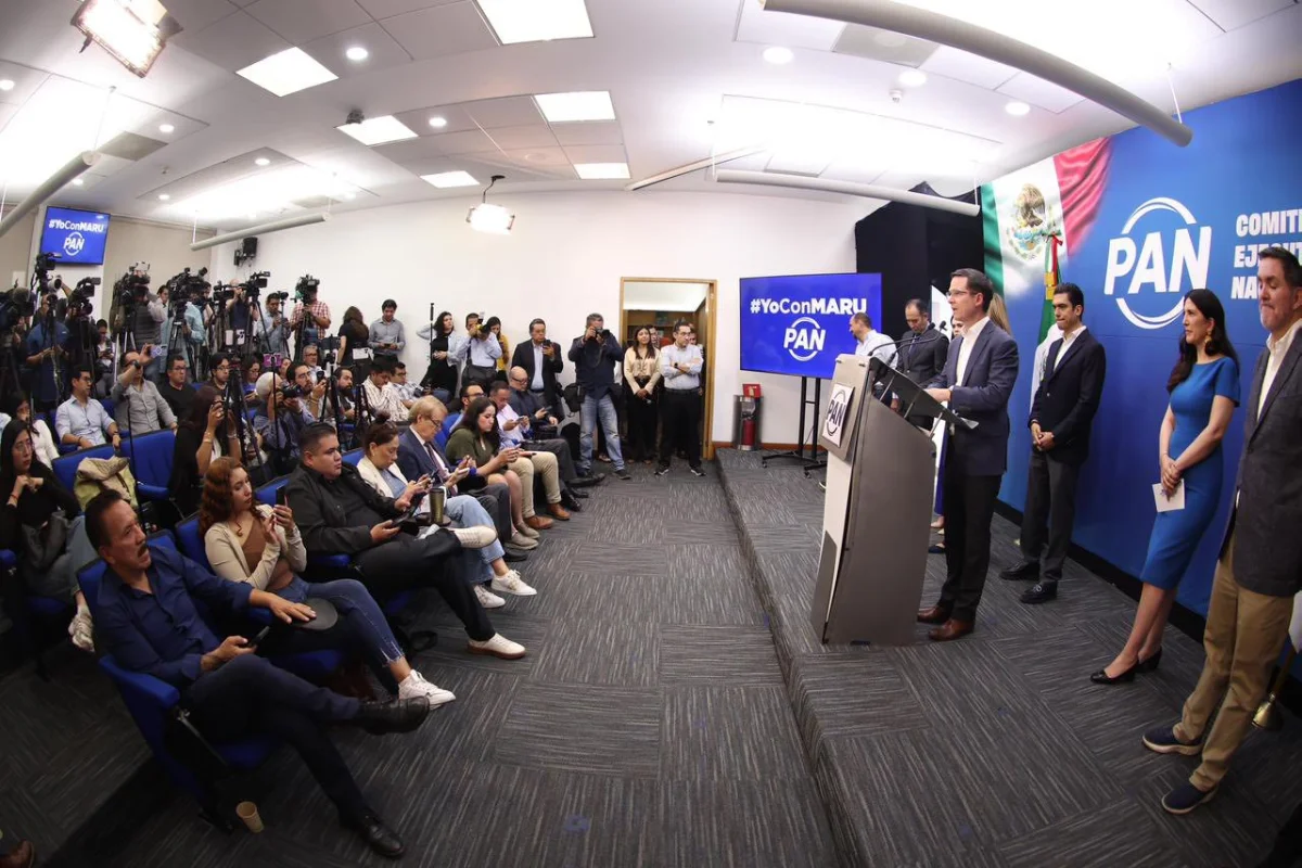 El PAN acusó persecución política en contra de la gobernadora Maru Campos. Facebook Acción Nacional