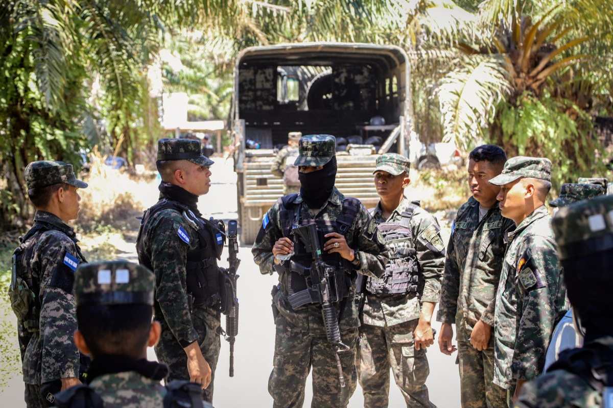 Policías Honduras Cartel Jalisco