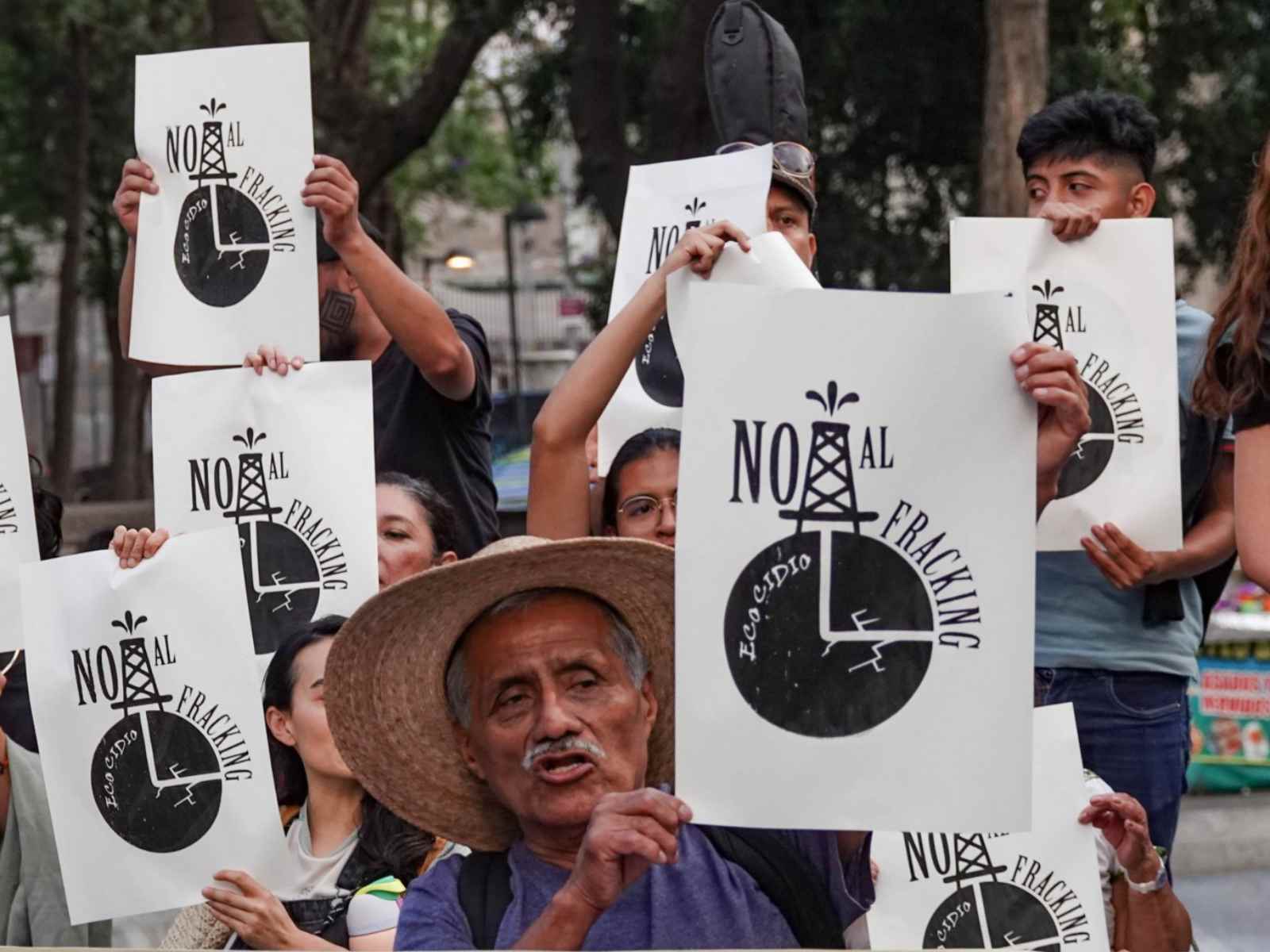 Protesta contra el Fracking