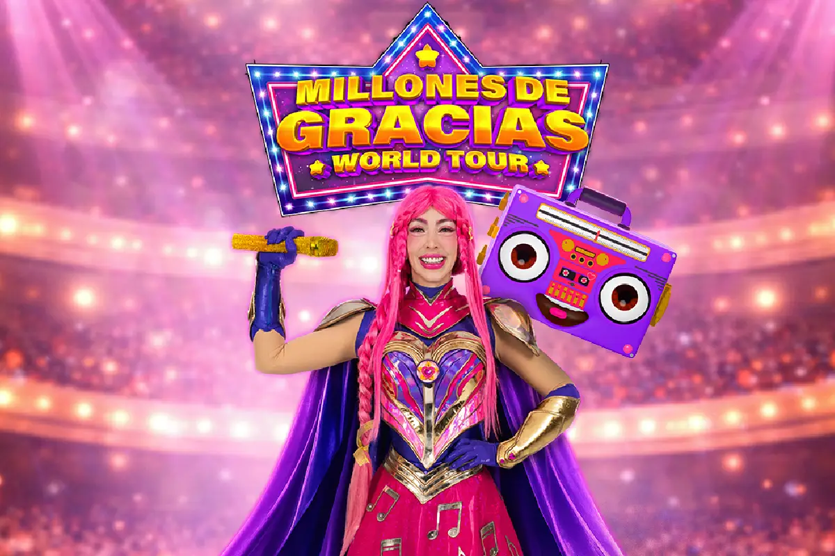 Luli Pampín llega a las grandes arenas de México